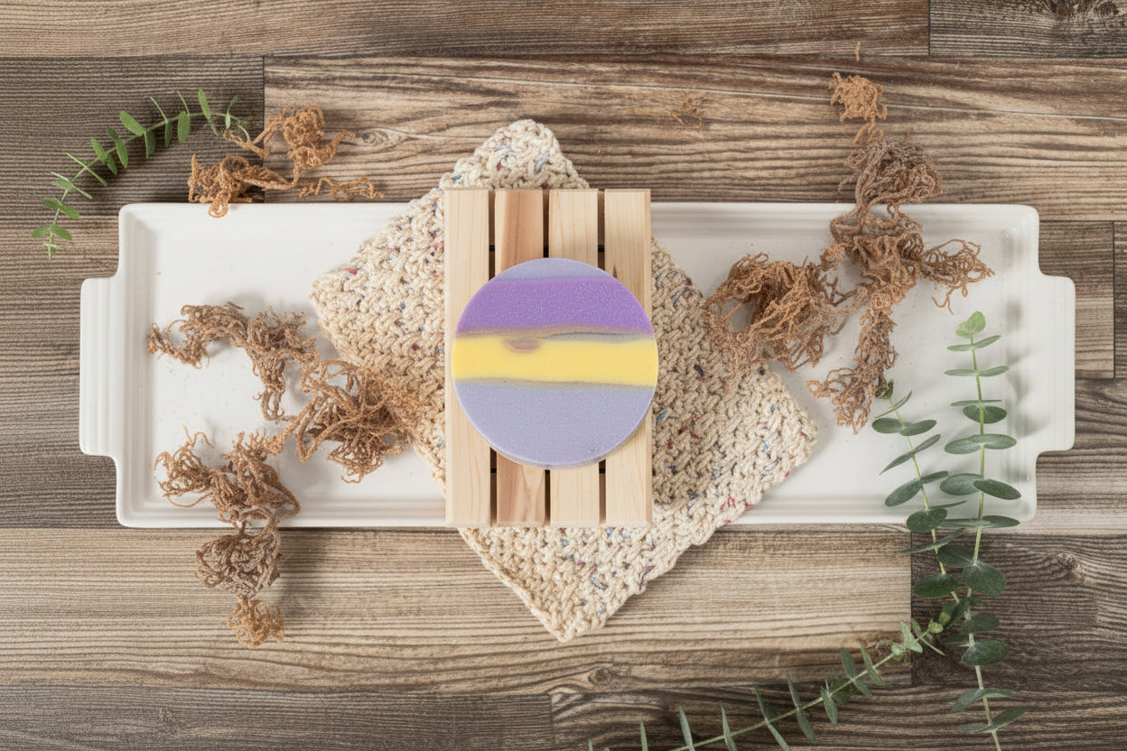 Kiyah's Sunny Sparkle Soap - Kids Natural Soap Bar