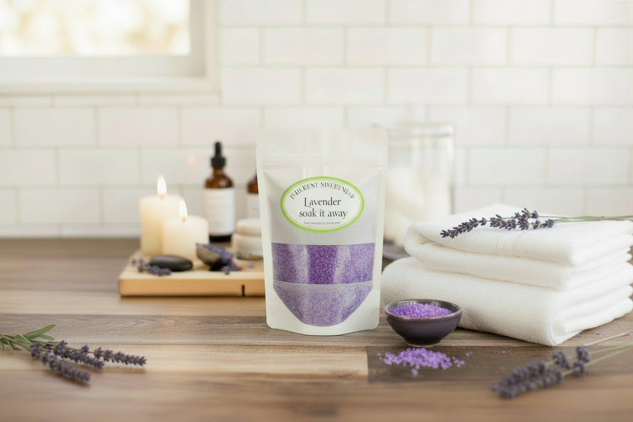 Sea Moss Bath Soak - Calming Aromatherapy Soak