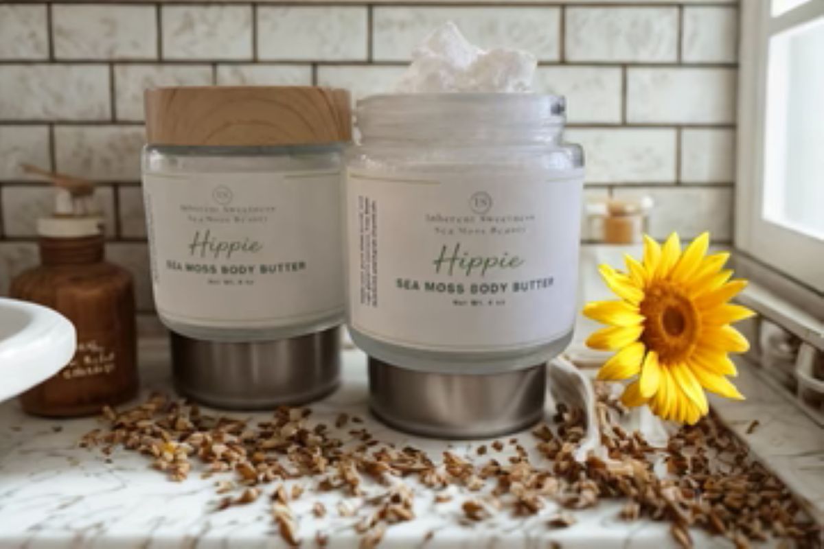 Hippie Sea Moss Body Butter - Earthy Natural Moisturizer
