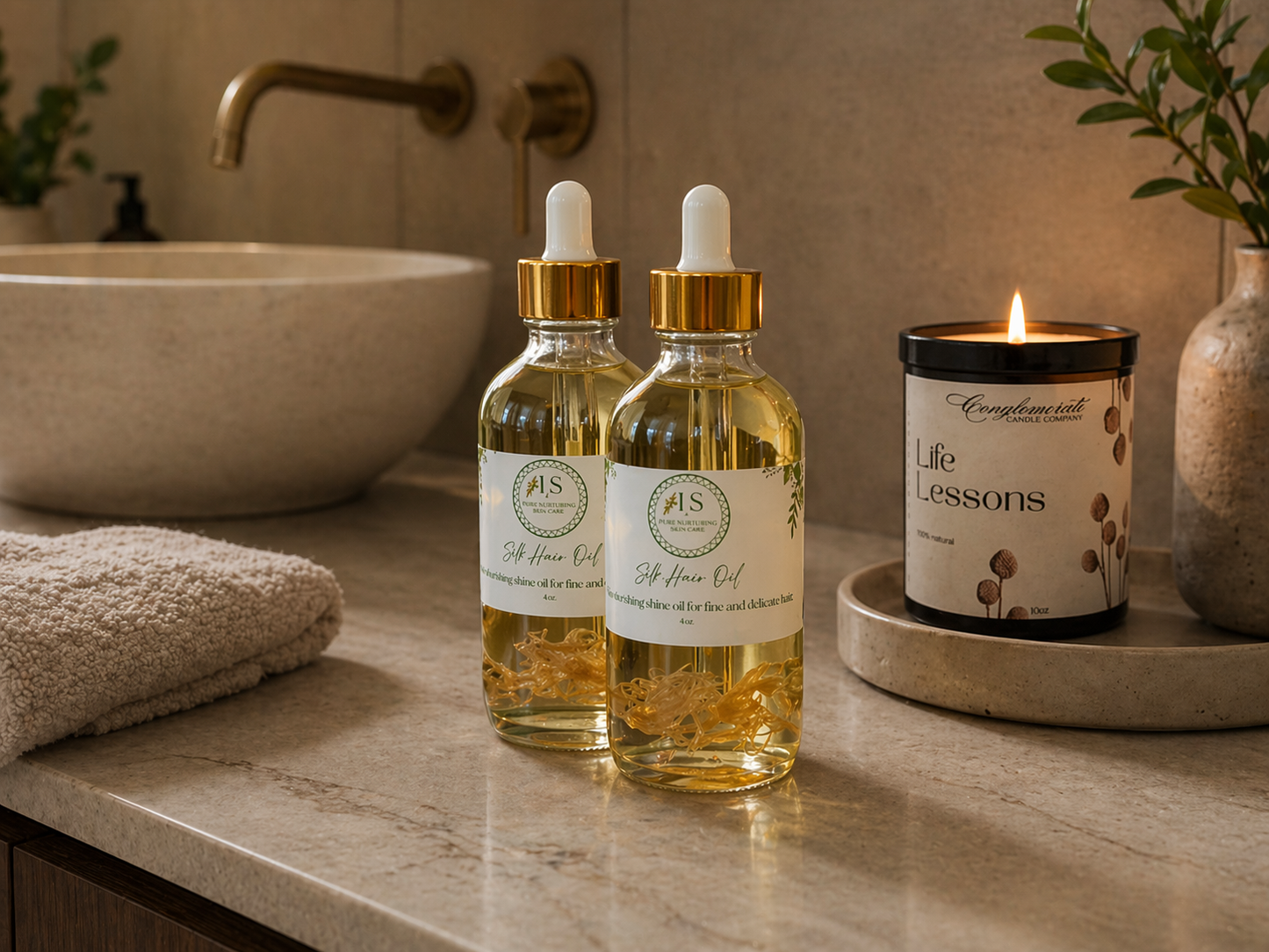 Silk Hair Oil